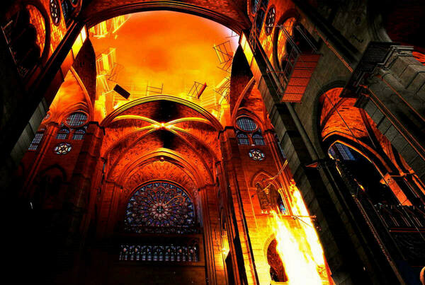 VR-квест «Save Notre-Dame on Fire»