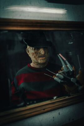Перформанс «Фредди Крюгер»
